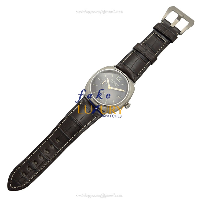 Panerai PAM00346 RADIOMIR Titanium Manual Wind Replica Watch, Swiss Movement, Dark Brown Dial & - Image 2