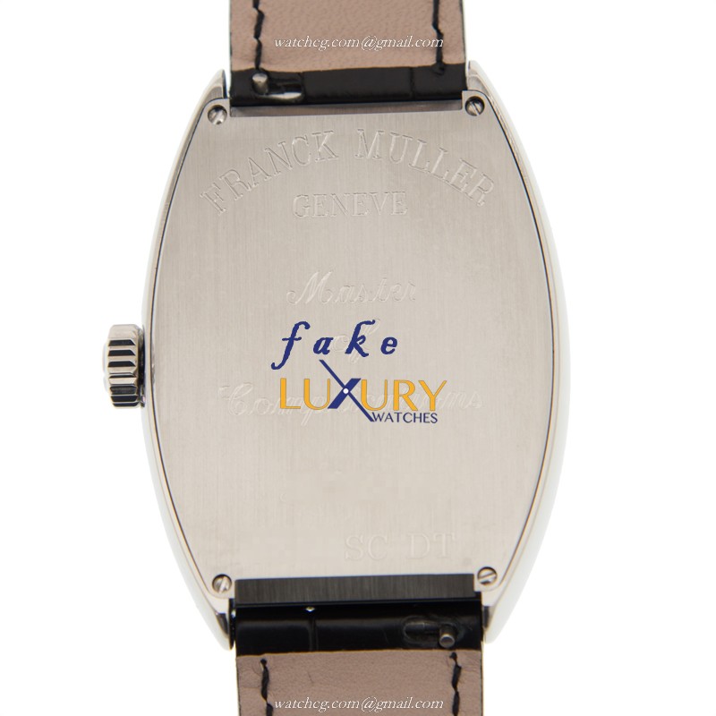 Franck Muller 7851 SC DT AC - BLACK CINTREE CURVEX Automatic Stainless Steel Replica Watch 35.3mm - Image 3