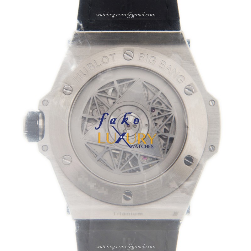 Hublot 415.NX.1112.VR.1704.MXM17 BIG BANG Automatic Titanium - Black Dial - 45mm Case Replica Watch - Image 3