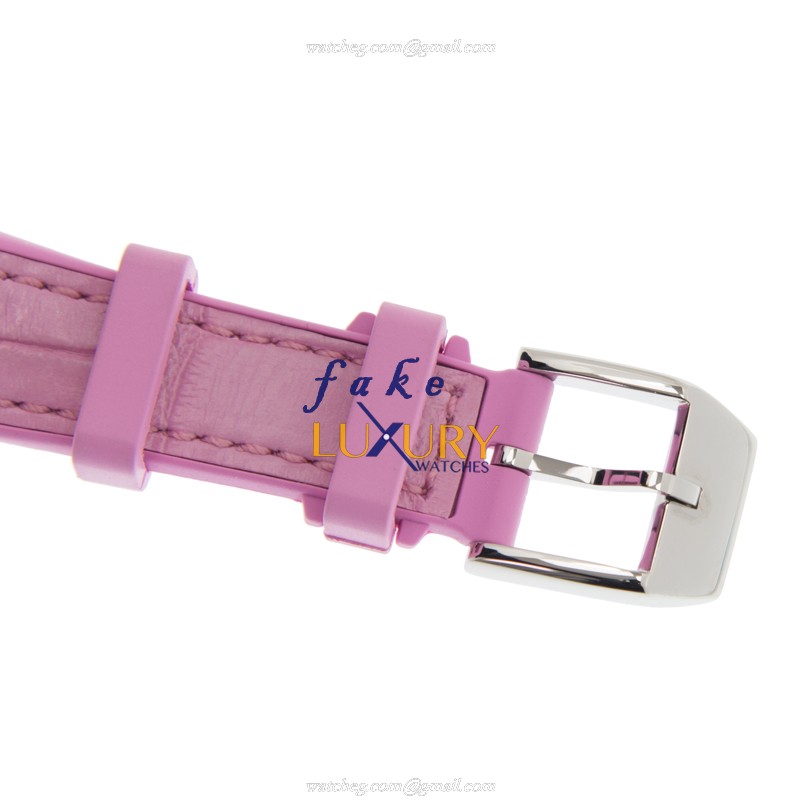 Franck Muller V 29 SC AT FO AC.RS Vanguard Automatic White Dial Pink Strap Replica Watch - Image 4