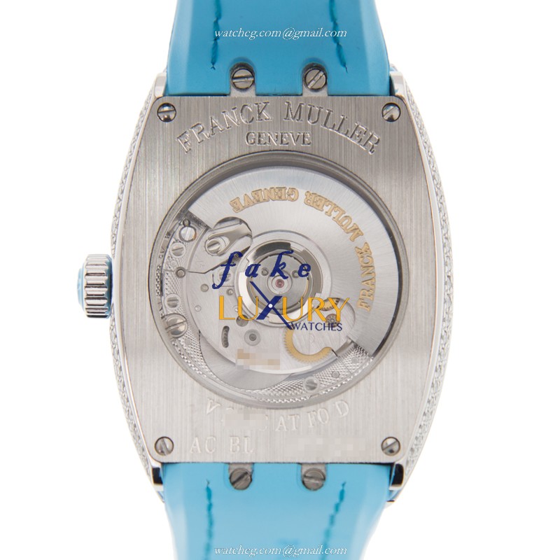 Franck Muller V29 SC AT FO D AC.BL Vanguard Automatic Stainless Steel & Diamonds Replica Watch - Image 3