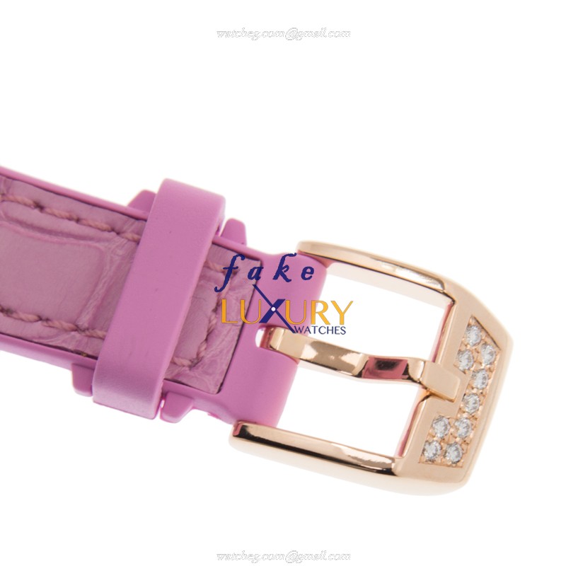 -5N.RS-Franck Muller V 29 QZ D Vanguard Quartz 18kt Rose Gold Diamond Replica Watch - Image 4