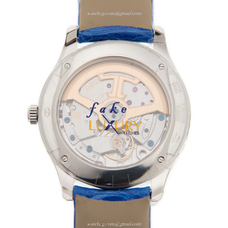 Jaeger-Lecoultre Q1258420 MASTER ULTRA THIN Automatic Stainless Steel Watch - Replica - Blue - Image 2