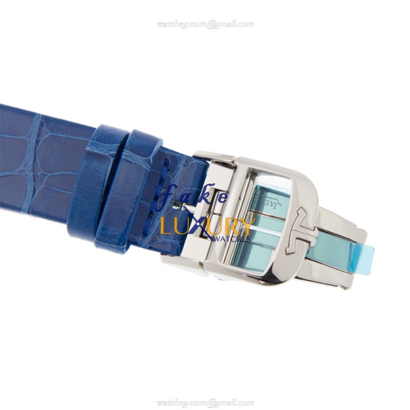 Jaeger-Lecoultre Q1258420 MASTER ULTRA THIN Automatic Stainless Steel Watch - Replica - Blue - Image 3