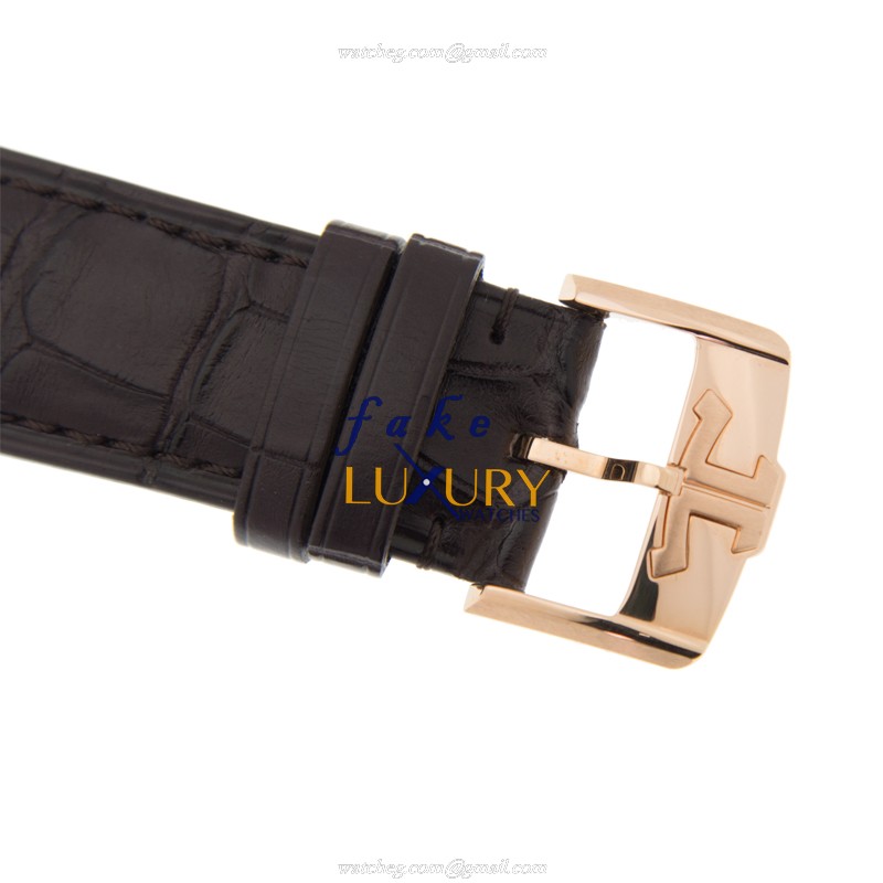 Jaeger-Lecoultre Q128255J Luxury Swiss Automatic 18kt Rose Gold Case Replica Watch, 40mm Gray Dial - Image 4