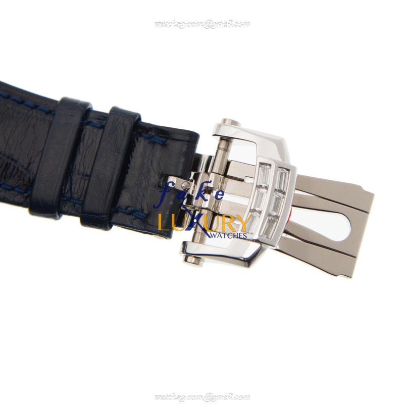 5724G-001 - Patek Philippe Nautilus Replica Watch 40mm Automatic Dark Blue Dial Leather - Image 4