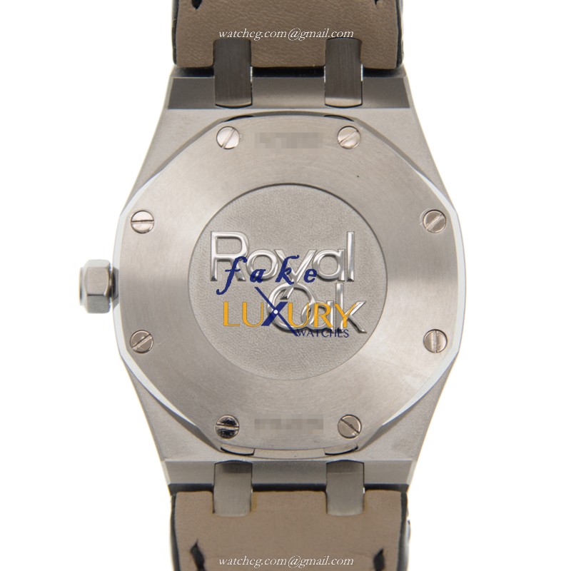Audemars Piguet Royal Oak 67651ST.ZZ.D002CR.01 Replica Watch With Quartz Movement, Black Dial - Image 3