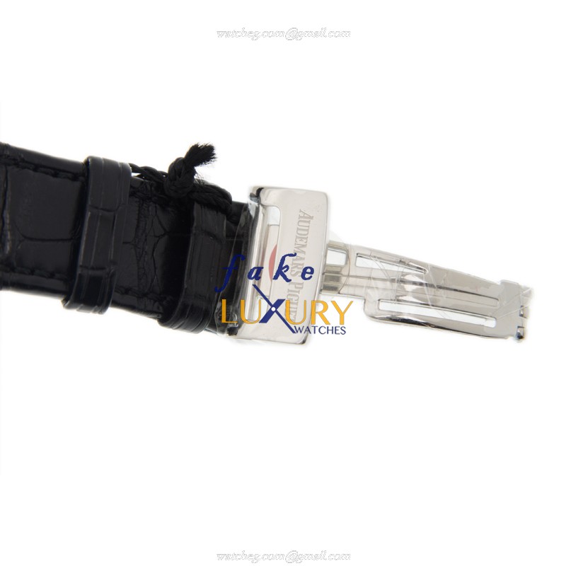 Audemars Piguet Royal Oak 67651ST.ZZ.D002CR.01 Replica Watch With Quartz Movement, Black Dial - Image 4