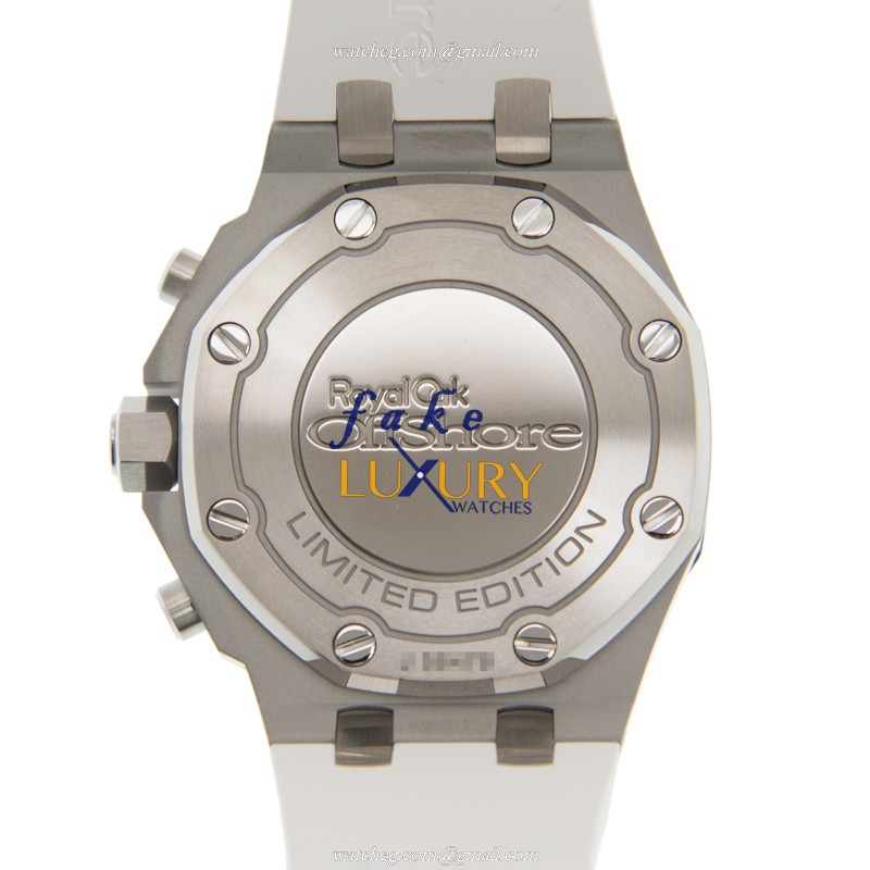 26144STZZD010CA01 - Audemars Piguet Royal Oak Offshore Replica Watch Automatic White Dial Diamonds - Image 3