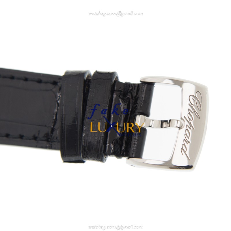 - 278559-6001 CHOPARD HAPPY SPORT Automatic 18kt Rose Gold Replica Watch - White Dial - Image 4
