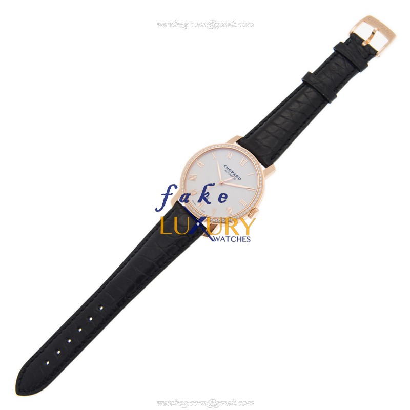 Chopard 171278-5004 CLASSIQUE Automatic 18kt Rose Gold & Diamonds Replica Watch, Automatic - Image 2