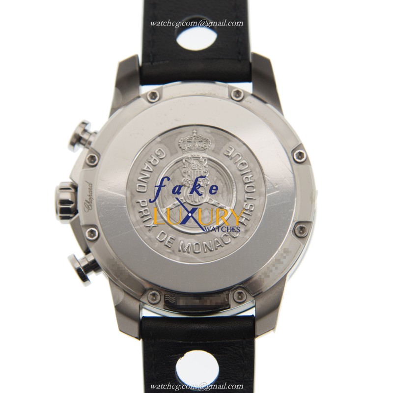 Chopard 168570-3001 MILLE MIGLIA GT XL Automatic Stainless Steel Replica Watch - White Dial, Black - Image 3