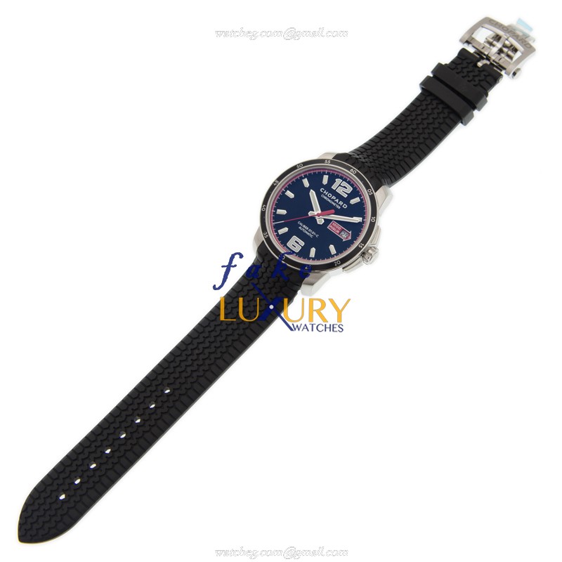 Chopard 168565-3001 MILLE MIGLIA GT XL Automatic Stainless Steel Black Dial Rubber Strap Replica - Image 2