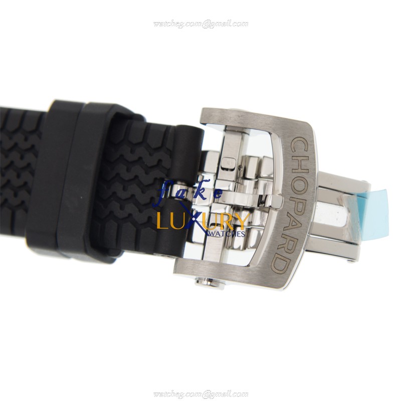 Chopard 168565-3001 MILLE MIGLIA GT XL Automatic Stainless Steel Black Dial Rubber Strap Replica - Image 4