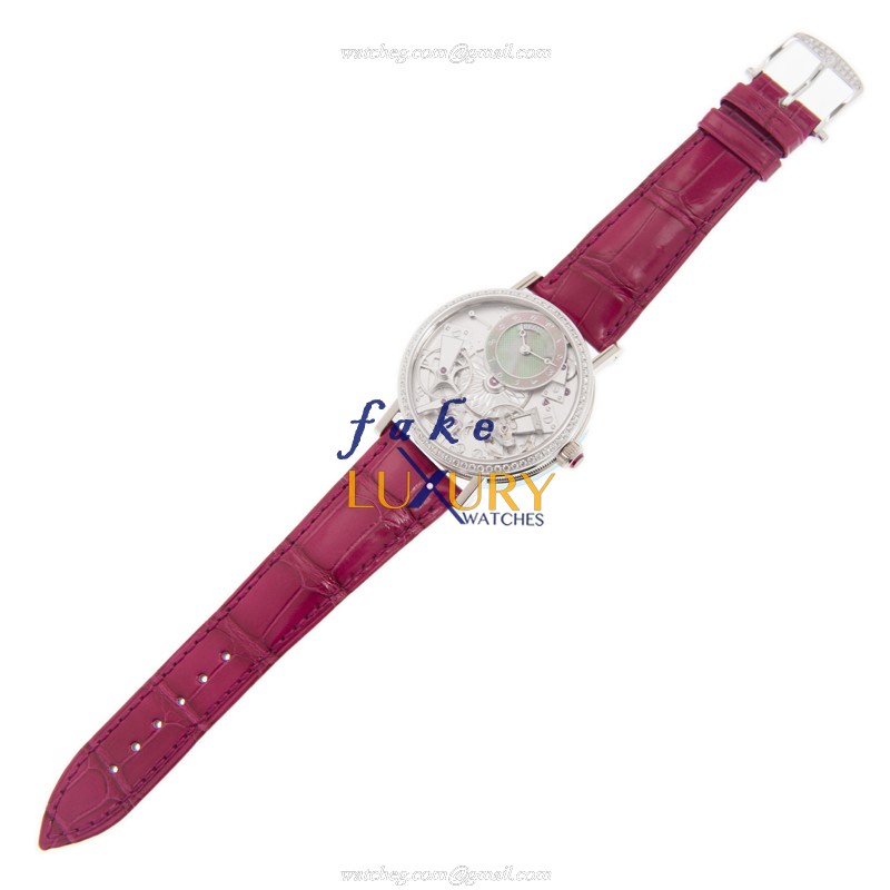Breguet Tradition 7038BB/1T/9V6/D00D 18kt White Gold Diamond Automatic Replica Watch - Image 2