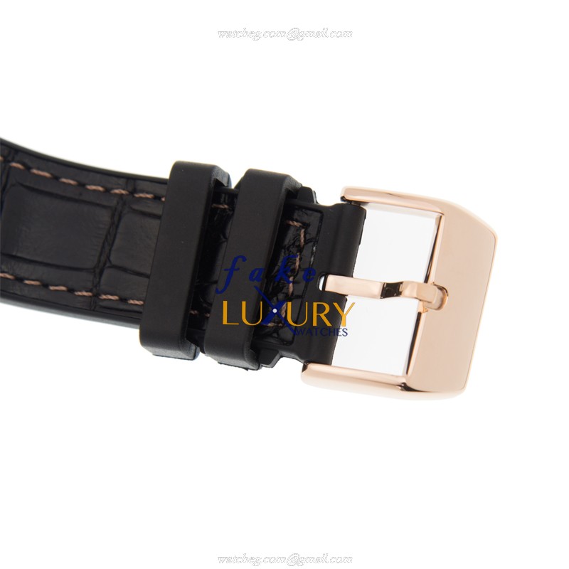 Franck Muller V 41 SC DT 5N.NR Vanguard Replica Watch, Automatic 18kt Rose Gold, Black Dial - Image 4