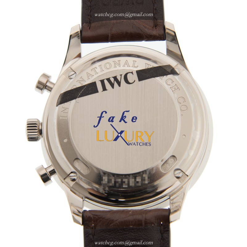 IW371474 - IWC Portuguese Replica Watch Automatic 18kt White Gold Diamond Dark Grey Dial - Image 3