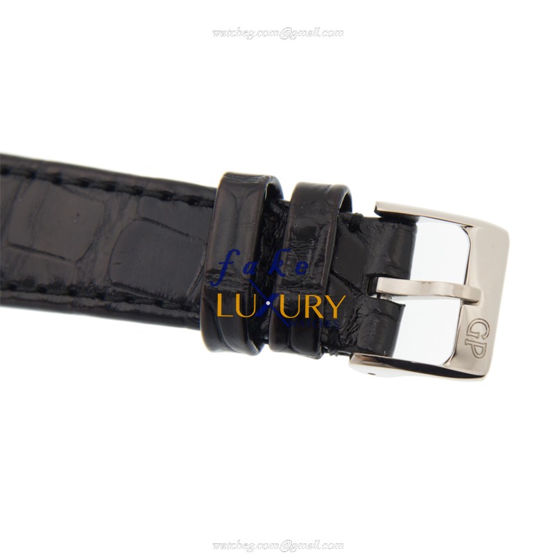 Girard Perregaux 49528-53-771-CK6A Replica Watch, 1966 Automatic, 18kt White Gold Case, White Dial - Image 4