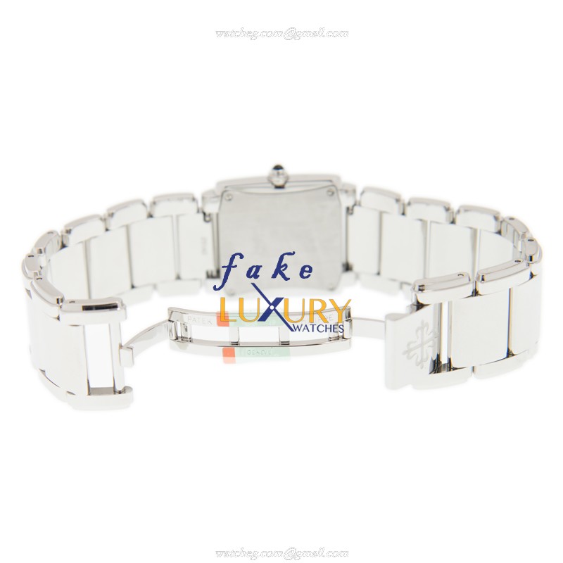 Patek Philippe Replica Watch 4910/10A-011, White Dial, Stainless Steel & Diamonds Case, Quartz - Image 5