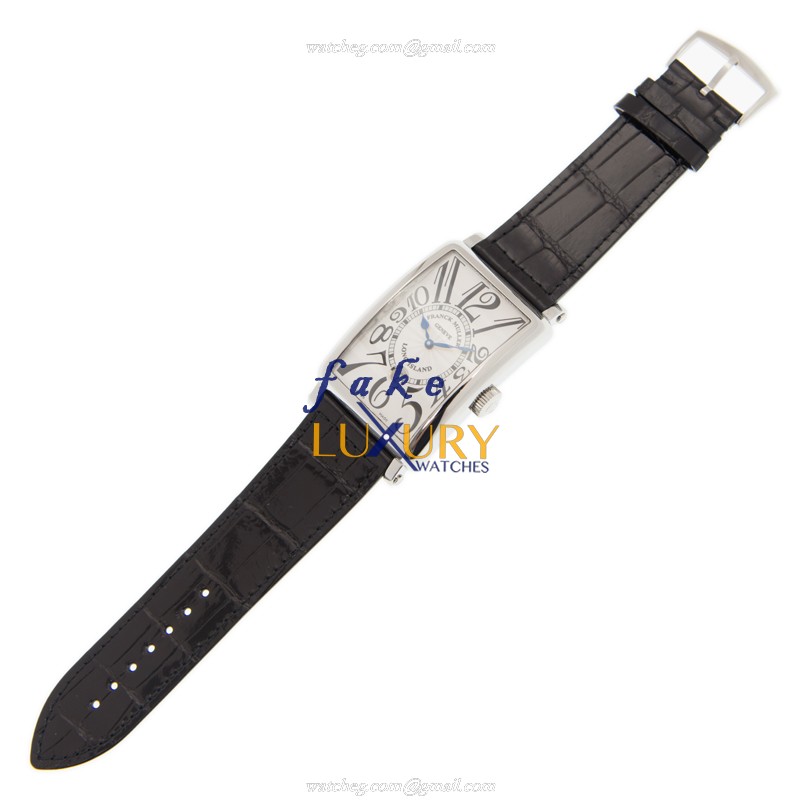 Franck Muller 1300 SC DT AC LONG ISLAND Automatic Steel White Dial Replica Watch - Image 2