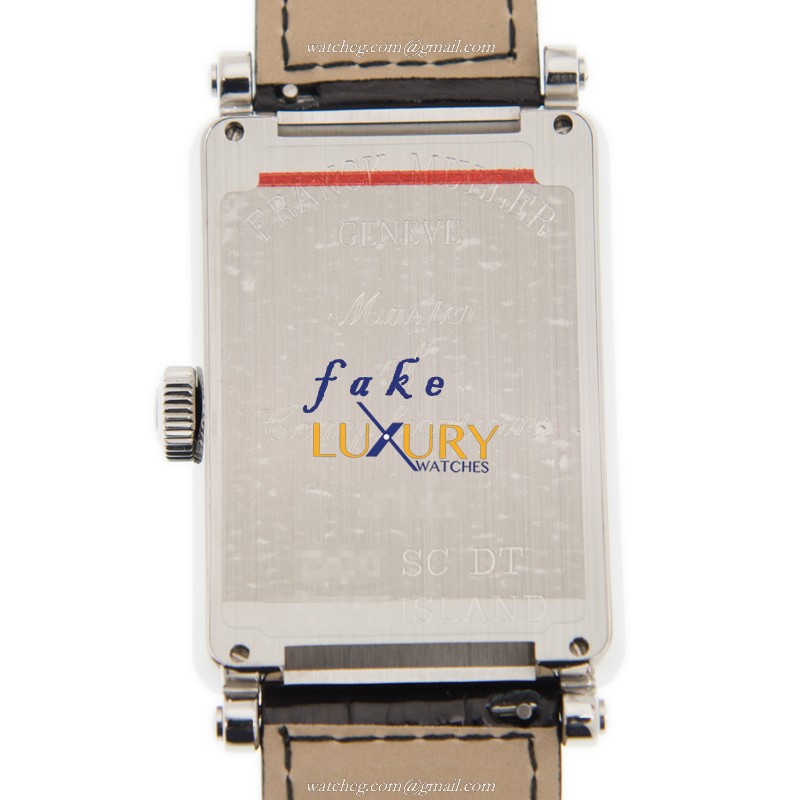 Franck Muller 1300 SC DT AC LONG ISLAND Automatic Steel White Dial Replica Watch - Image 3
