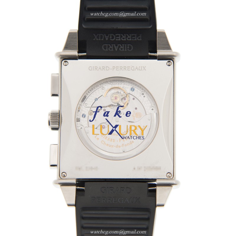 Girard Perregaux 25840-11-611-FK6 Replica Watch, Black Dial, Steel Case, Automatic Movement - Image 3