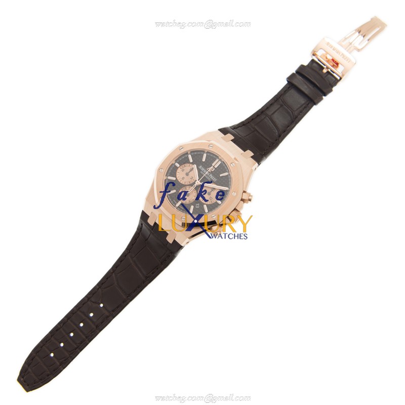 Audemars Piguet Royal Oak 26331OR.OO.D821CR.01 Replica Watch, Rose Gold Case, Dark Brown Dial - Image 2