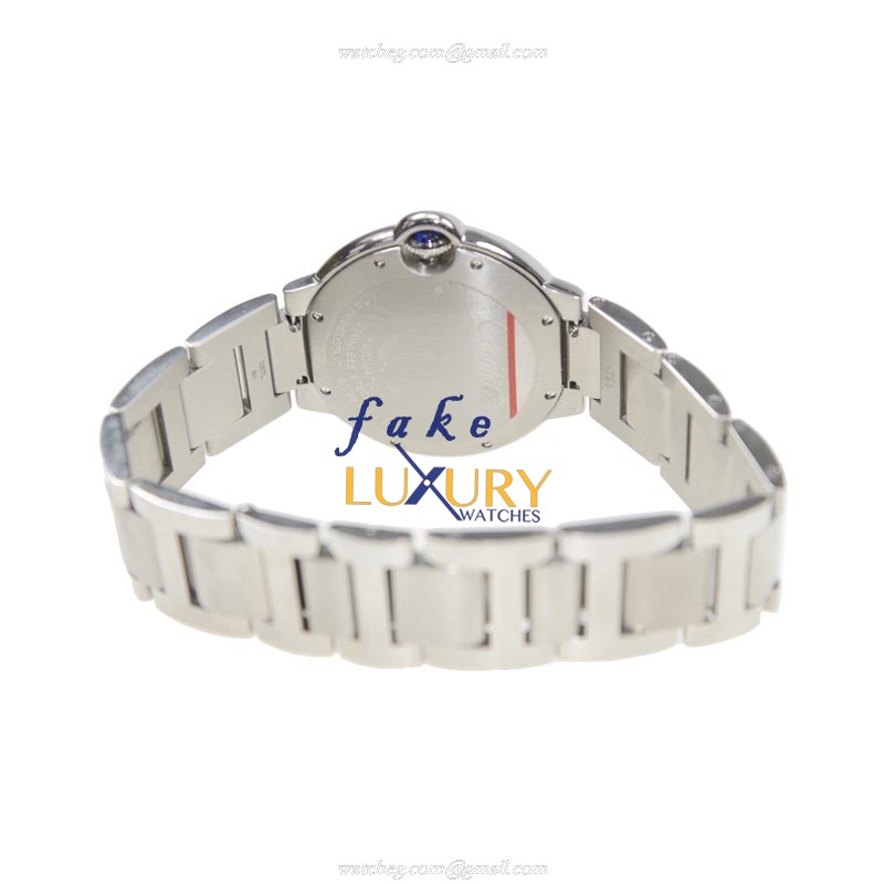 Cartier W6920046 Ballon Bleu Replica Watch, Automatic, White Dial, Steel Bracelet - Image 4