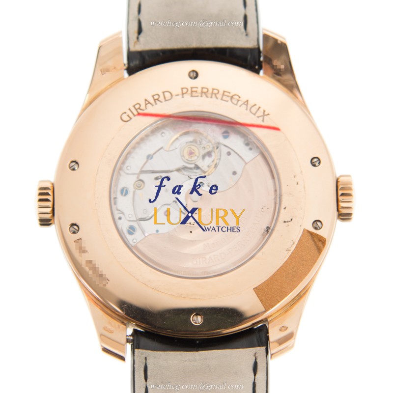 Girard Perregaux 49865-52-651-BA6A Automatic 18kt Rose Gold Black Dial Replica Watch - Image 3