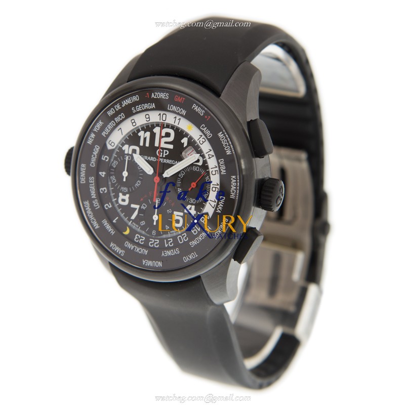 Girard Perregaux 49820-32-611-FK6A - Replica Watch - Titanium Case - Automatic - Rubber Strap - Image 3
