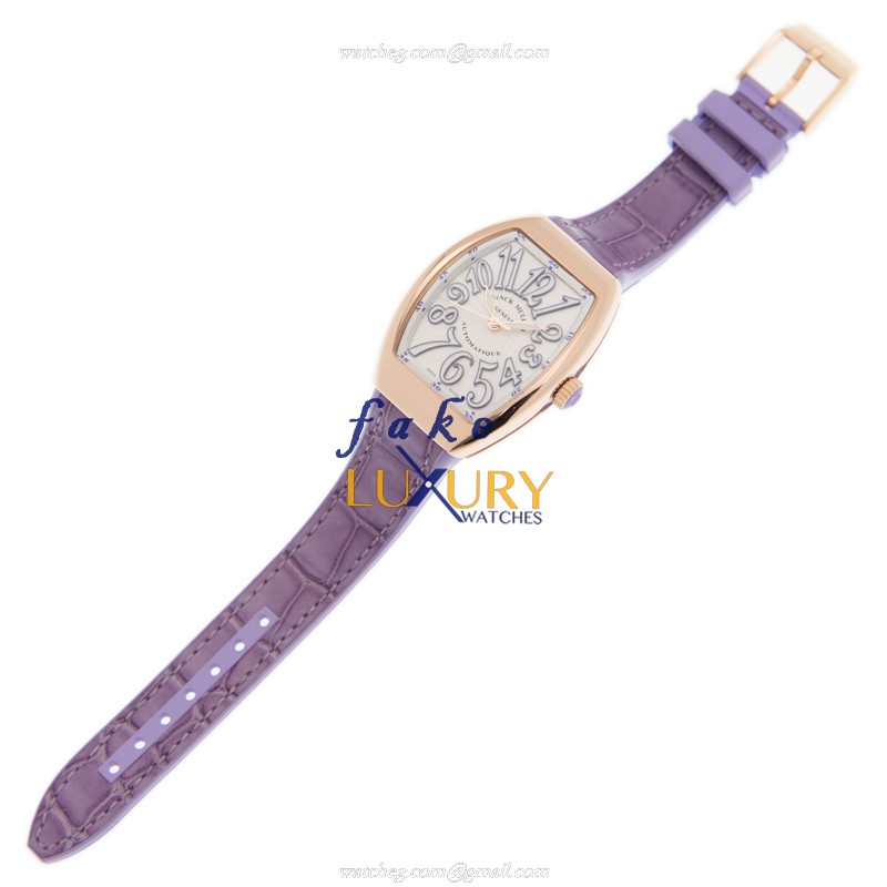 Franck Muller V 32 SC AT FO 5N.VL Vanguard Replica Watch, Automatic, White Dial, Rose Gold Case - Image 2