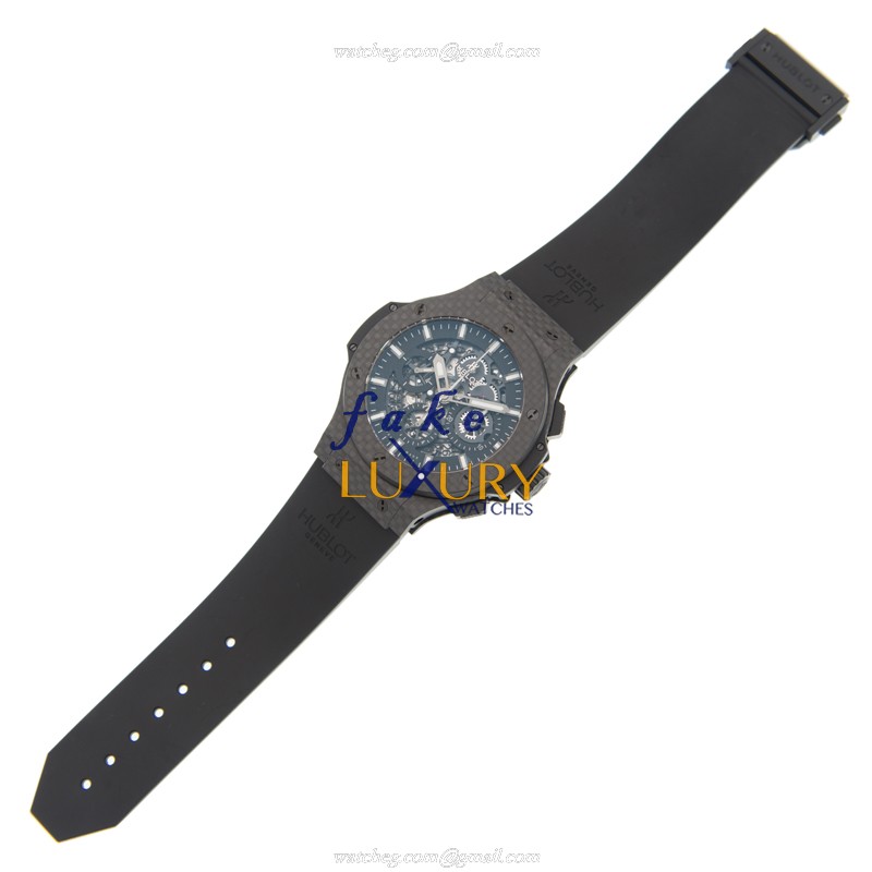 Hublot Big Bang 311.QX.1124.RX Replica Watch With Carbon Fiber Case, Black Dial, Rubber Strap - Image 2