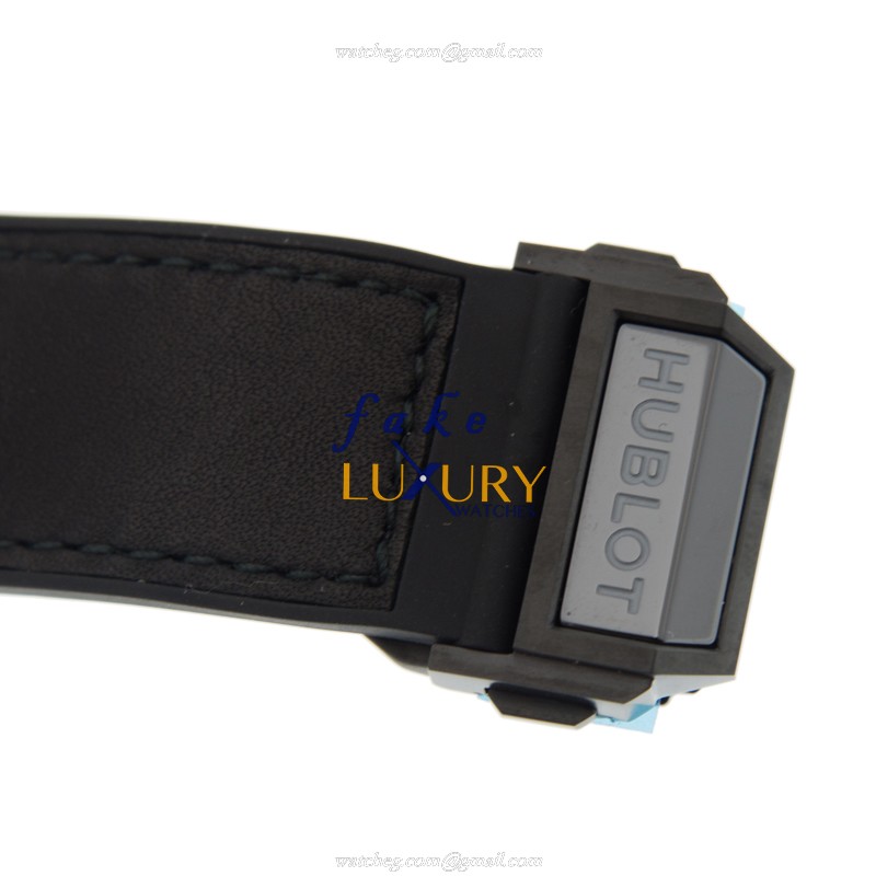 Hublot 415.CX.1114.VR.MXM17 - Replica Watch - Automatic - Ceramic Case - Black Dial & Rubber Strap - Image 4