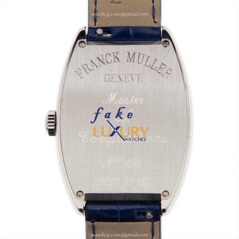 Franck Muller 2852BQZAC CURVEX Quartz Steel Replica Watch | 2852BQZAC | Automatic | Silver Dial - Image 3