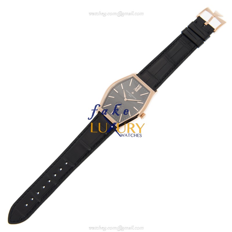 Vacheron Constantin Malte 82230/000R-9716 Replica Watch, Manual Wind, Black Dial, 18kt Rose Gold - Image 2