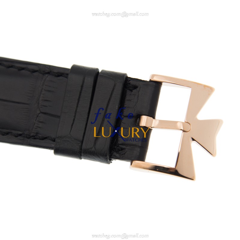 Vacheron Constantin Malte 82230/000R-9716 Replica Watch, Manual Wind, Black Dial, 18kt Rose Gold - Image 4