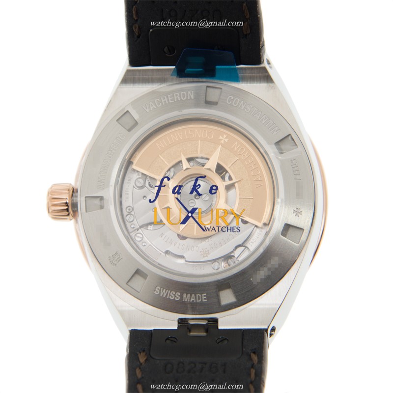 Vacheron Constantin 2300V/000M-B400 Overseas Replica Watch, Automatic, White Dial, Steel Case - Image 3