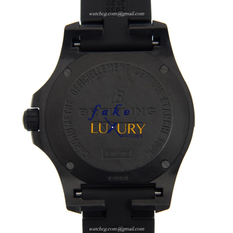 X74320E4.BF87.293S.X20S.1 - Breitling Challenger Series Replica Watch in Black Dial with Rubber - Image 3