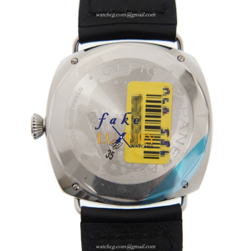 Panerai Radiomir PAM00380 Manual Wind Stainless Steel Black Dial Replica Watch - Image 3
