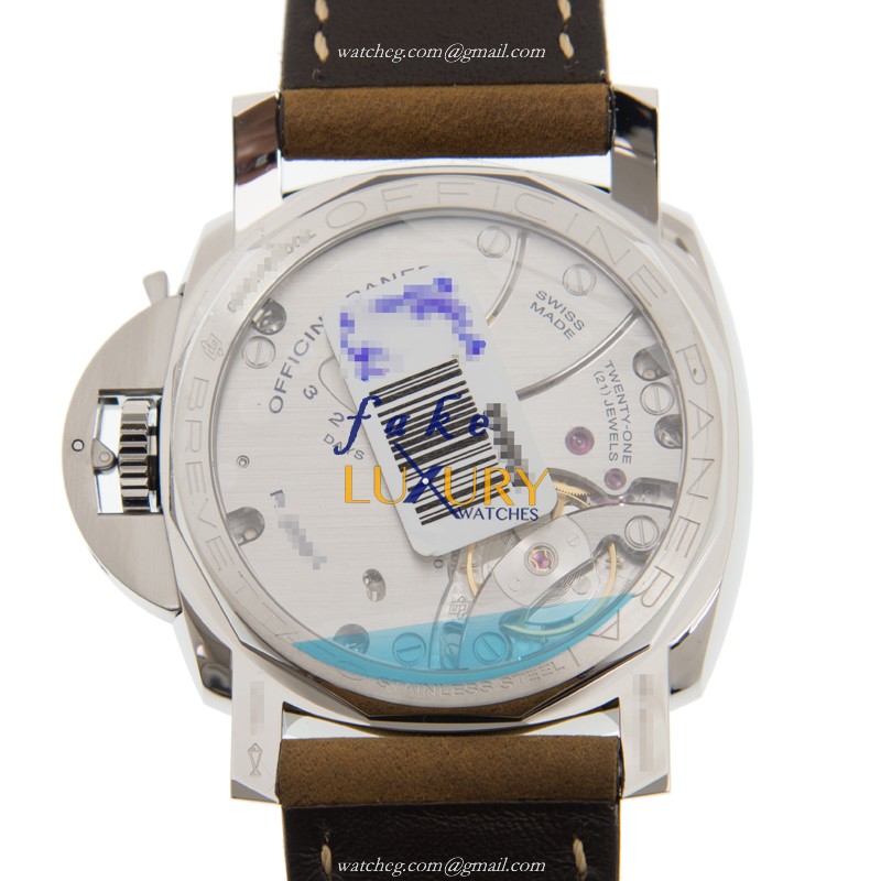 Panerai PAM00422 LUMINOR Manual Wind 47mm Stainless Steel Case Sapphire Crystal Replica Watch - Image 3