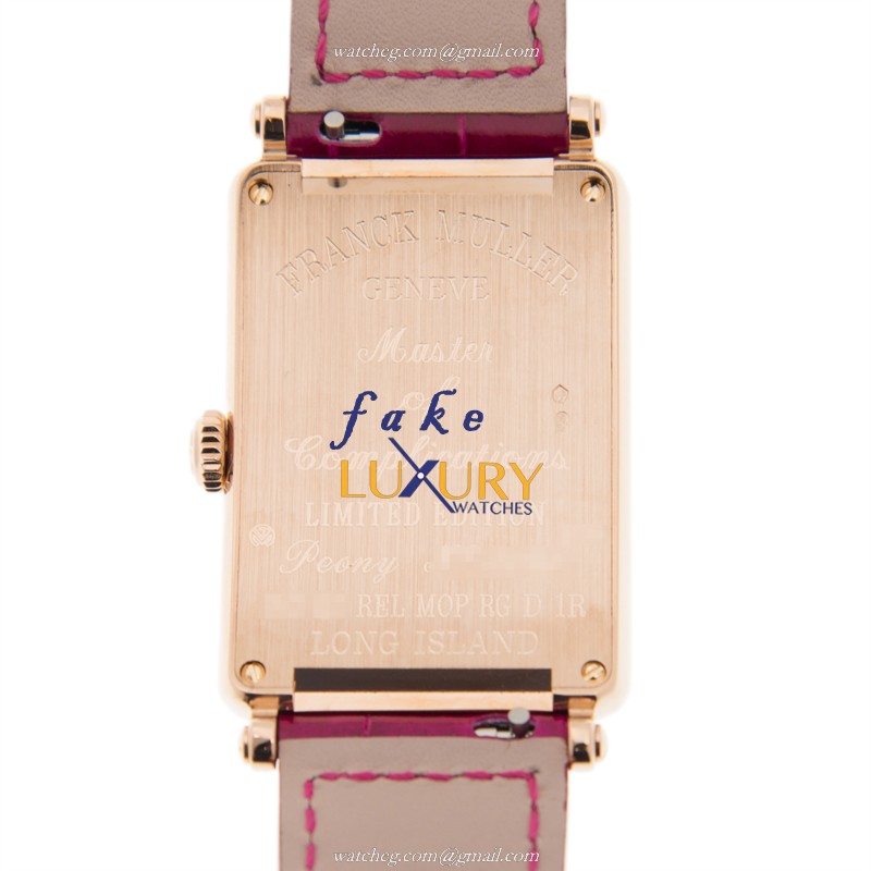 Franck Muller 952 QZ REL MOP RG D 1R 5N - Replica Watch - White Dial - Quartz - 26mm Rose Gold - Image 3