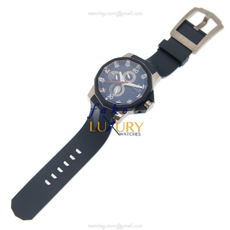Corum Admiral's Cup Replica Watch 277.933.06/0373 AB22 Automatic Blue Dial Titanium - Image 2