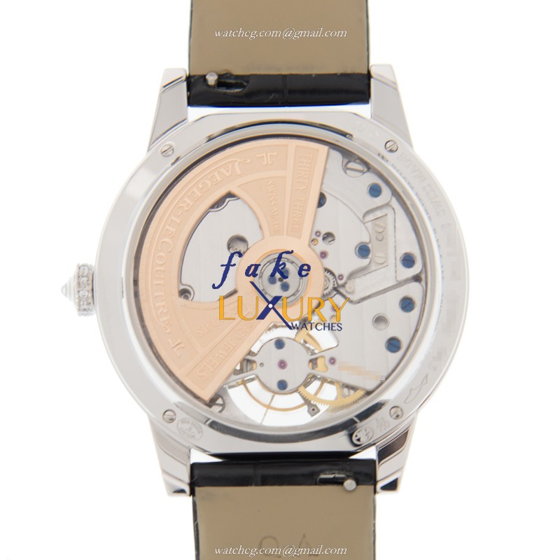 -99001 - Jaeger-Lecoultre Q34134E4 RENDEZ VOUS Automatic 18kt White Gold Diamond Replica Watch - Image 3