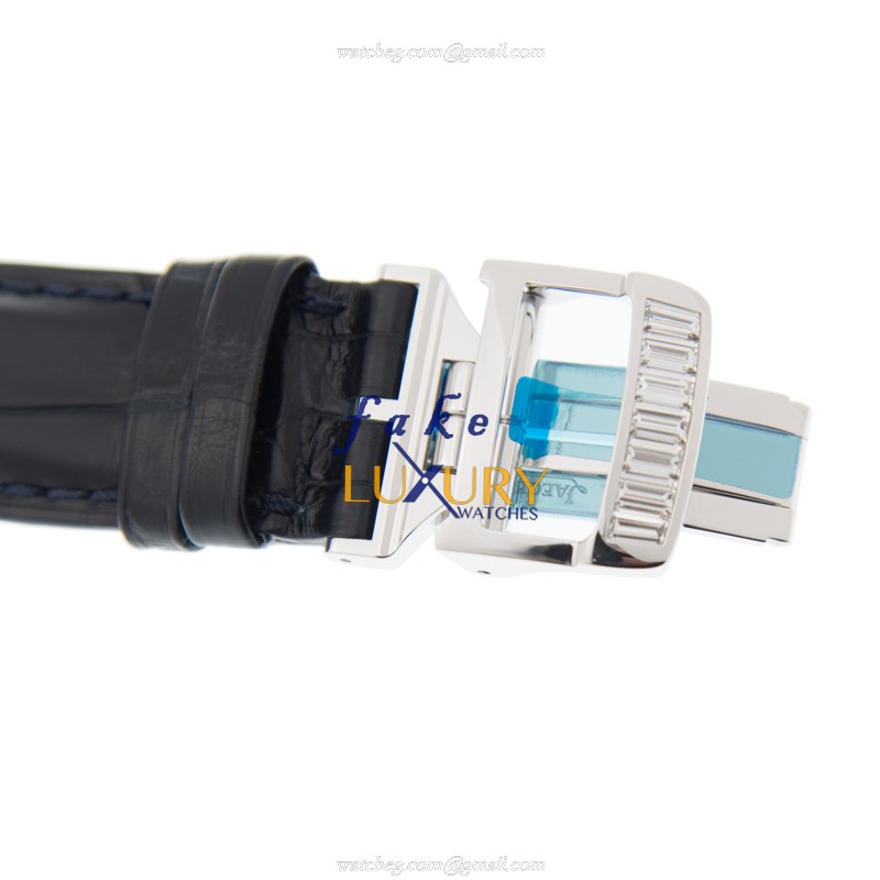 Jaeger-Lecoultre Q50834E1 Master Ultra Thin Auto 18kt White Gold Diamond Replica Watch - Image 4