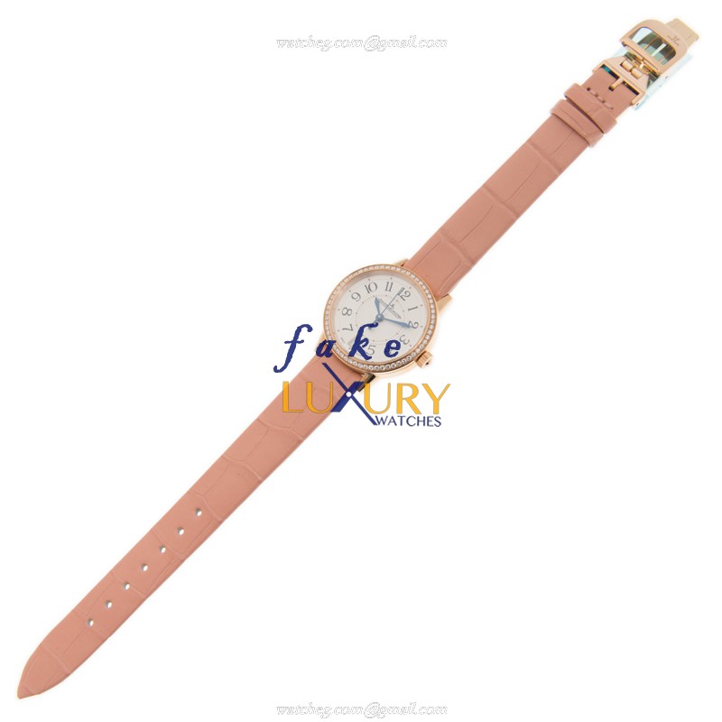 Jaeger-Lecoultre Q3512420 RENDEZ VOUS Automatic 18kt Rose Gold & Diamonds - White Dial - Beige - Image 2