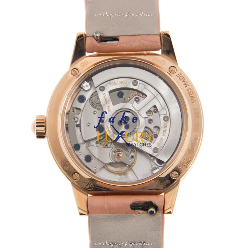 Jaeger-Lecoultre Q3512420 RENDEZ VOUS Automatic 18kt Rose Gold & Diamonds - White Dial - Beige - Image 3