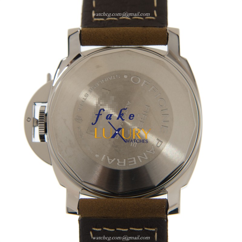 Panerai PAM01048 LUMINOR Automatic Stainless Steel Replica Watch - Swiss Movement, Black Dial - Image 3
