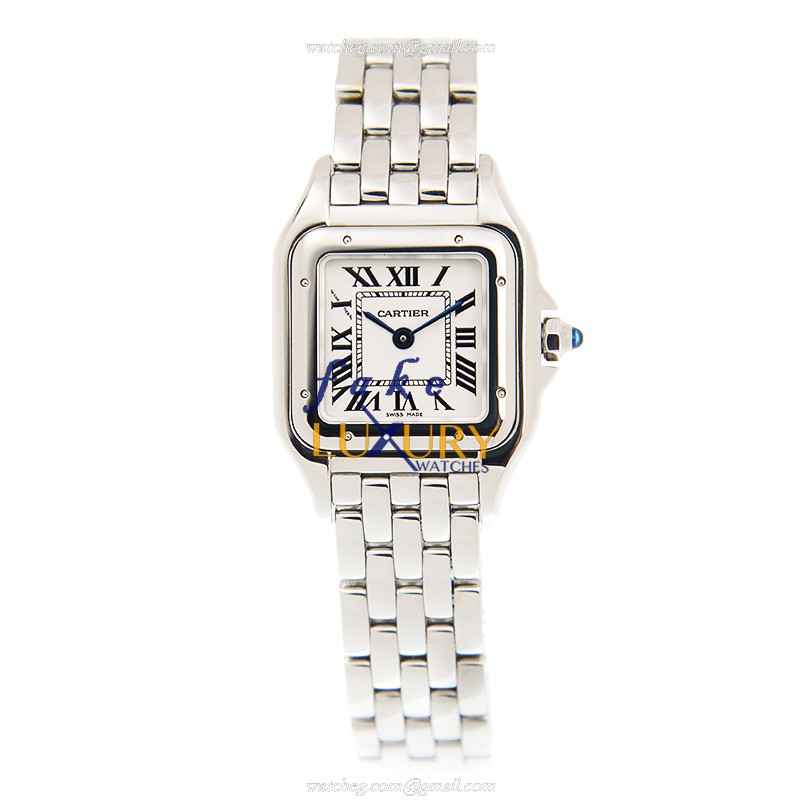 WSPN0006 - Cartier Panthere De Cartier Replica Watch - Quartz Stainless Steel Silver Dial - Image 2