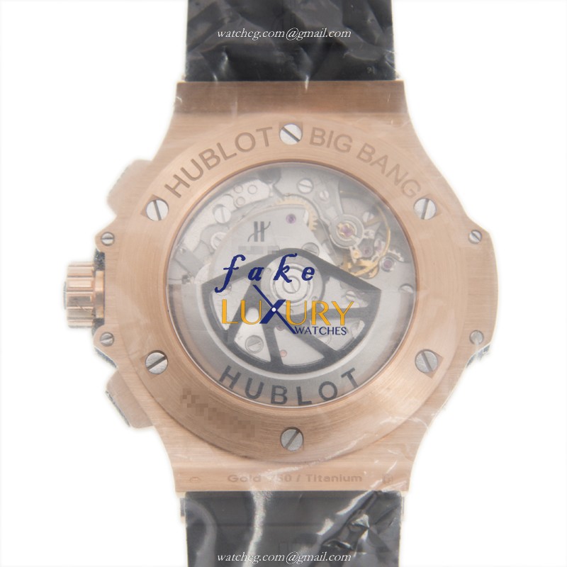 Hublot 301.PX.130.RX.094 BIG BANG Auto 18kt Rose Gold Diamonds Replica Watch, Swiss Movement - Image 3