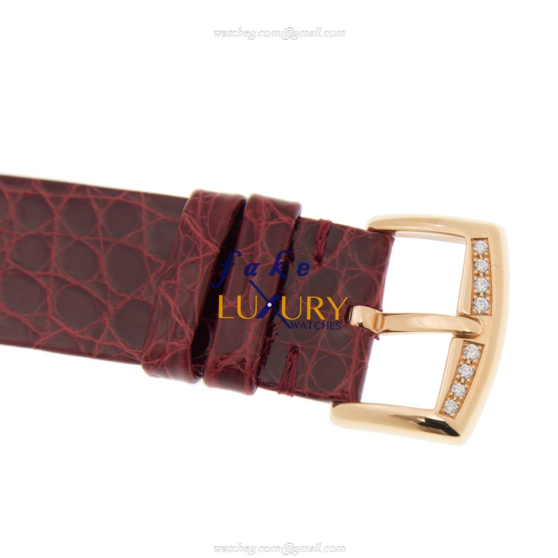 Franck Muller 5002 M QZ C D3 5N Heart Quartz 18kt Rose Gold Silver Dial Replica Watch - Image 4